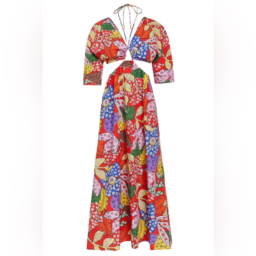 Mara Hoffman Banditta Shaina Cutout Maxi Dress - XS
